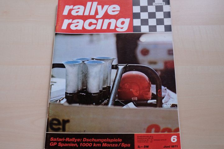 Deckblatt Rallye Racing (06/1971)